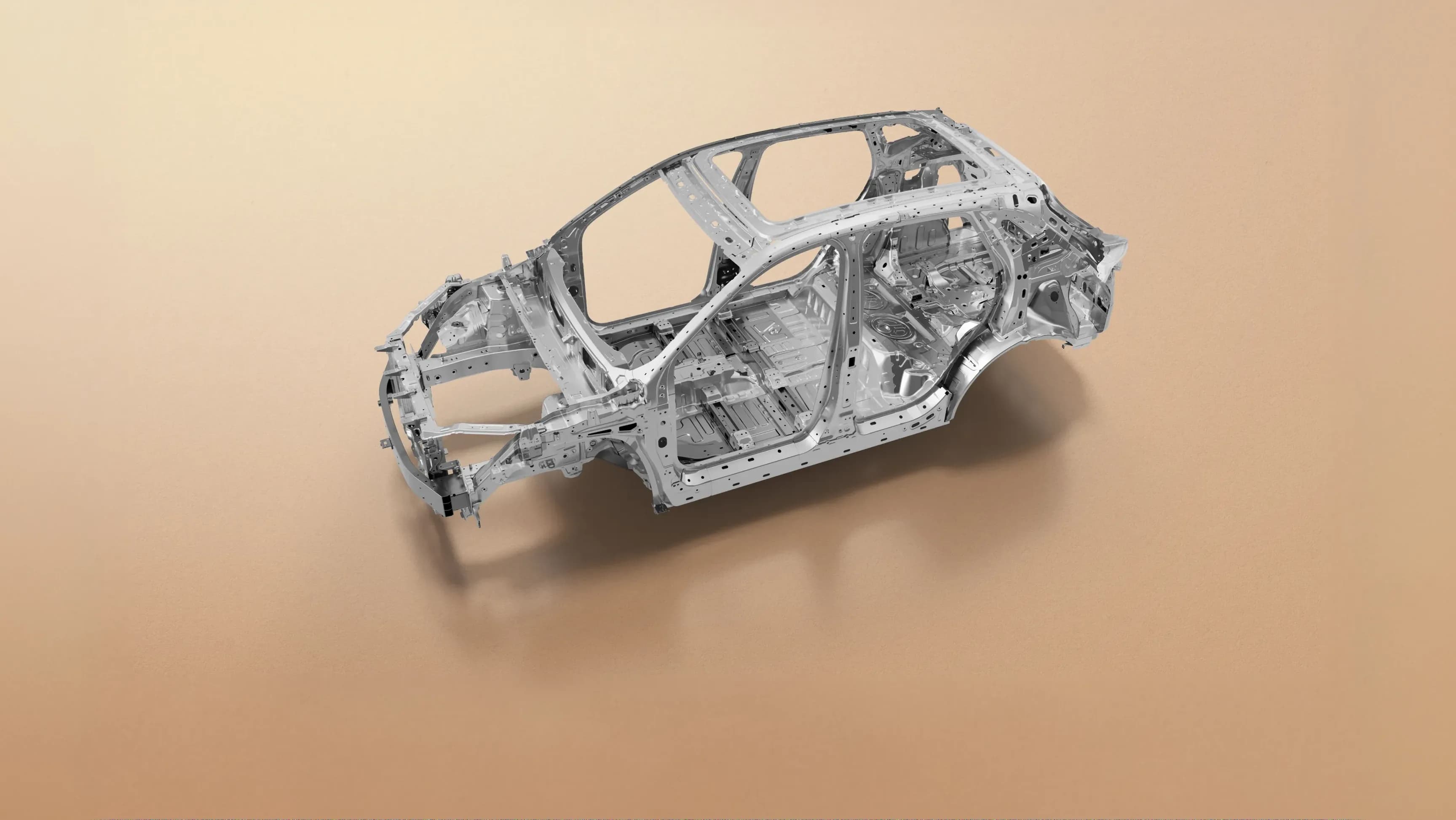 Lepas L6 smart SUV — Unibody frame