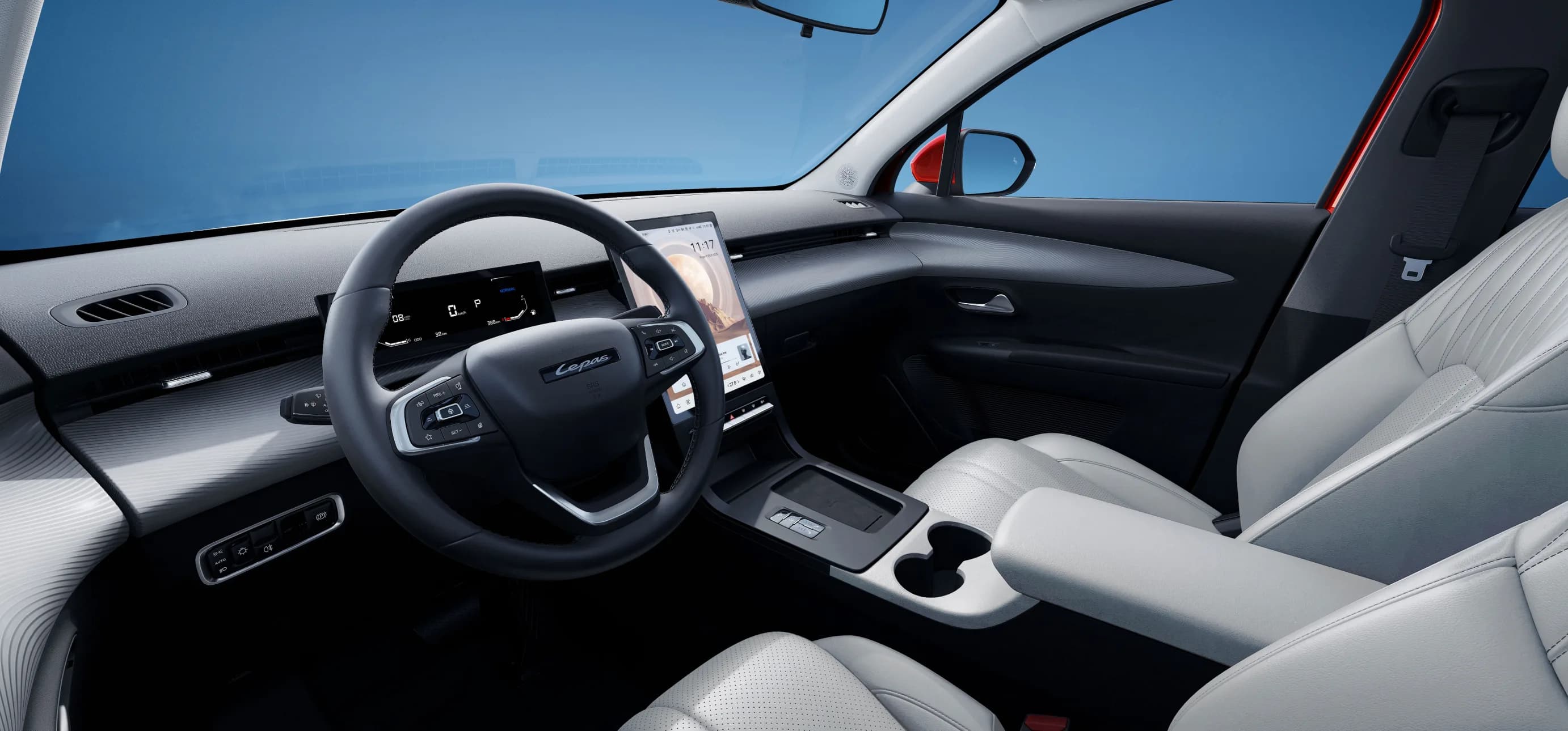 Lepas L4 interior — Ventilated driver seat